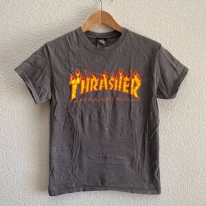 Thrasher Magazine San Francisco Skater Flames Skateboarding T-Shirt Small